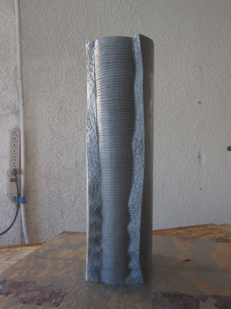 Clay maquette, second view